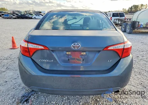 2015 Toyota Corolla L from USA, damaged, VIN 5YFBURHE6FP337790